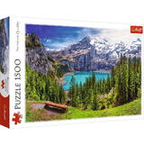 Puzzles 1500 elements Oeschinen Lake Alps, Switzerland