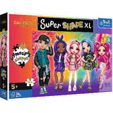Puzzle Trefl 104 elements XL Super Shape Dolls Rainbow High
