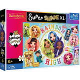 Puzzle Trefl 160 elements XL Super Shape Dolls Rainbow High