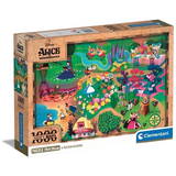 Puzzle Clementoni Puzzles 1000 elements Compact Disney Maps Alice