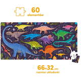 Puzzles 60 elements Grr Dinosaurs