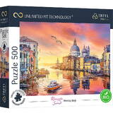 Puzzle Trefl 500 elements UFT Romantic Sunset Venice Italy
