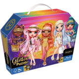 Puzzle Trefl 70 elements glitter in box Rainbow High Glitter Dolls