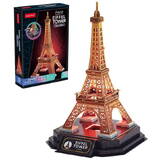 Puzzle Cubic Fun Puzzles 3D LED Eiffel Tower (night edition)