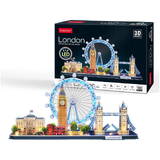 Puzzle Cubic Fun 3D City line - London led