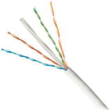 Copper Cable PANDUIT PUL5504WH-EY  Cat 5e 4-Pair 24 AWG UTP LSZH Euroclass Dca-s2-d2-a1 White 305m