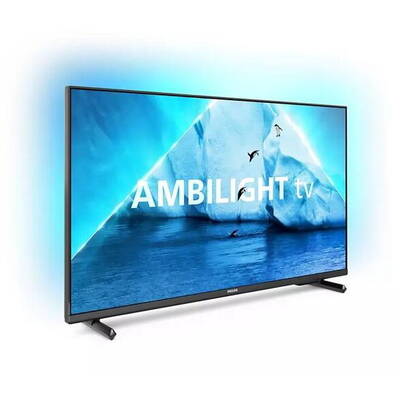 Televizor Philips Smart TV 32PFS6908/12 Seria PFS6908/12 80cm gri antracit Full HD Ambilight pe 3 laturi