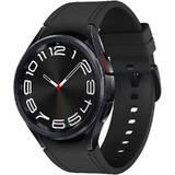 Smartwatch Samsung Galaxy Watch 6 Classic, 43 mm, Black, Wi-Fi, Bluetooth, GPS, NFC, Rezistent la apa