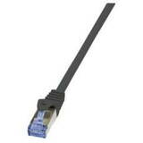 Cablu Retea Cat7 Primel. S/FTP Negru 10,0m