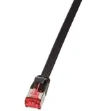 Cablu retea 2xRJ45 U/FTP Cat6 20.0m Negru