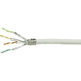 Cablu Retea S/FTP Cat.6, PVC, Alb, 50m