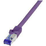 Accesoriu Retea Logilink Cablu Retea Ultraflex, Cat.6A, S/FTP, Violet, 20 m