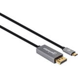 Cablu MANHATTAN 8K@60Hz USB-C la DisplayPort 1.4 2m