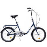 Bicicleta Practic Retro 20 inch, Otel, 3S Albastru
