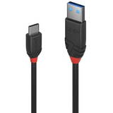 Lindy Cablu 0.5m USB 3.2 Type A to C Bla