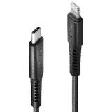 Cablu 3m Type C to Lightning Black