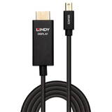 Lindy Cablu 2m Active mDP to HDMI (HDR)