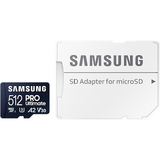 Card de Memorie Samsung MicroSD 512GB SDXC PRO Ultimate (Class10) + Adaptor