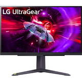 Monitor LG Gaming IPS LED UltraGear 27" 27GR75Q, QHD (2560 x 1440), HDMI, DisplayPort, AMD FreeSync, Nvidia G-Sync, Pivot, 165 Hz, 1 ms (Negru)