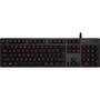 Tastatura LOGITECH Gaming G413 Carbon Red LED Mecanica