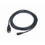 Cablu Gembird HDMI v.1.3 A-D (micro) T/T, black, conectori auriti, 1.8 m, &quot;CC-HDMID-6