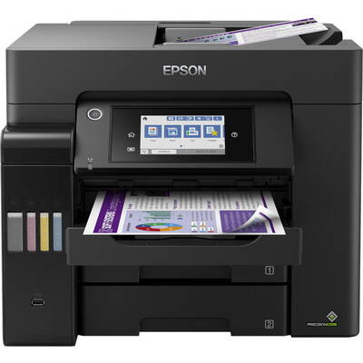 Imprimanta multifunctionala Epson EcoTank L6570 InkJet CISS, Color, Format A4, Duplex, Wi-Fi