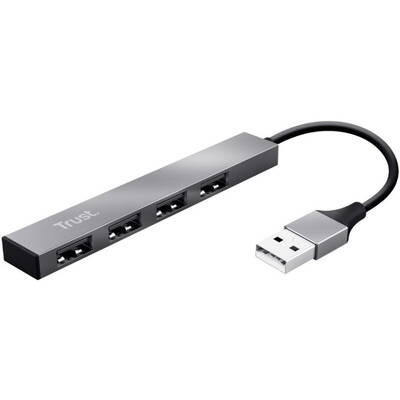 Hub USB TRUST Halyx Aluminium USB 2.0