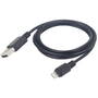 Gembird Cablu Date CC-USB2-AMLM-1M USB A USB B/Lightning Black