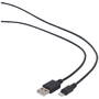 Gembird Cablu Date CC-USB2-AMLM-1M USB A USB B/Lightning Black