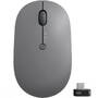 Mouse Lenovo Go Wireless/Bluetooth, Multi-Device, Storm Grey