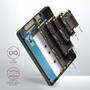Enclosure AXAGON RSS-M2B SATA - M.2 SSD SATA, up to 80mm SSD, ALU body, black