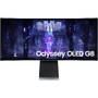 Monitor Samsung Gaming Odyssey G8 G85SB LS34BG850SUXEN Curbat 34 inch UWQHD OLED 0.1 ms 175 Hz USB-C HDR FreeSync Premium