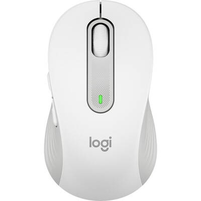Mouse LOGITECH Signature M650 for Business Medium, Wireless/Bluetooth, Off-White