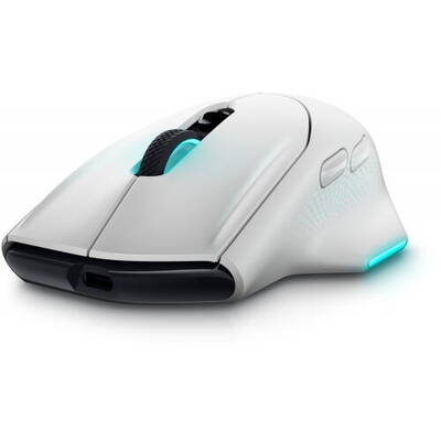 Mouse Dell Wireless Gaming AW620M, 26000 dpi, RGB, Alb