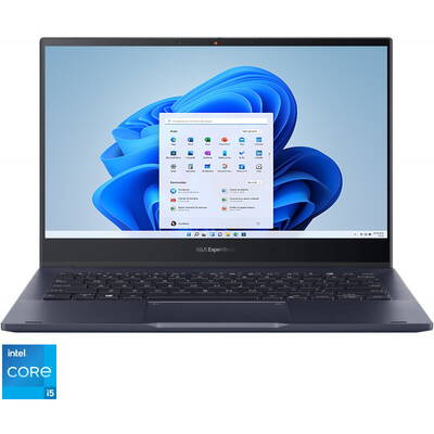 Ultrabook Asus 13.3'' ExpertBook B5 Flip B5302FEA, FHD Touch, Procesor  Intel Core i5-1135G7 (8M Cache, up to 4.20 GHz), 8GB DDR4, 512GB SSD, Intel Iris Xe, Win 11 Pro, Star Black