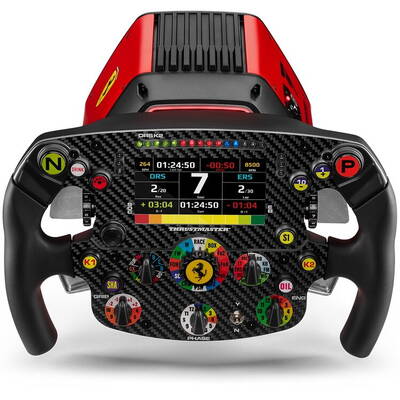 Pachet Baza Servo T818 Ferrari Direct Drive Base si Volan detasabil Thrustmaster Ferrari SF1000 pentru PC / PS5