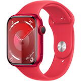 Watch Series 9 GPS + Cellular 45mm (PRODUCT)RED Aluminium Case with (PRODUCT)RED Sport Band - M/L