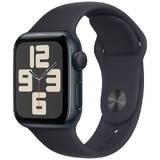 Smartwatch Apple Watch SE GPS 40mm Midnight Aluminium Case with Midnight Sport Band - S/M