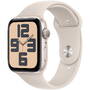 Smartwatch Apple Watch SE GPS 44mm Starlight Aluminium Case with Starlight Sport Band - M/L