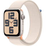 Smartwatch Apple Watch SE GPS 44mm Starlight Aluminium Case with Starlight Sport Loop