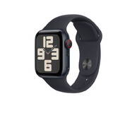 Smartwatch Apple Watch SE GPS + Cellular 40mm Midnight Aluminium Case with Midnight Sport Band - M/L