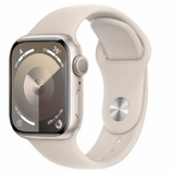Smartwatch Apple Watch Series 9 GPS, 41mm Starlight Aluminium Case with Starlight Sport Band - M/L