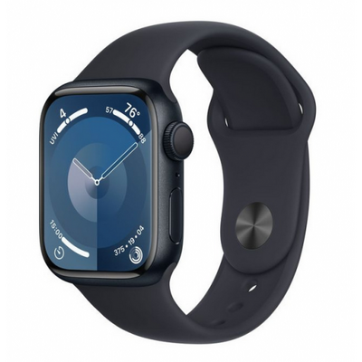 Smartwatch Apple Watch Series 9 GPS 41mm Midnight Aluminium Case with Midnight Sport Band - S/M