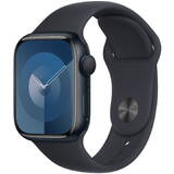 Smartwatch Apple Watch Series 9 GPS 41mm Midnight Aluminium Case with Midnight Sport Band - M/L