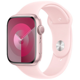 Smartwatch Apple Watch Series 9 GPS 41mm Pink Aluminium Case with Light Pink Sport Band - S/M