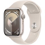 Smartwatch Apple Watch Series 9 GPS 45mm Starlight Aluminium Case with Starlight Sport Band - M/L