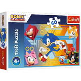 Puzzle Trefl 60 Piese Sonic in action