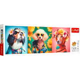 Puzzle Trefl 500 Piese Dogs fashion show
