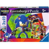 Puzzle Ravensburger 3 x 49 Piese Sonic Prime