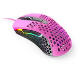 Mouse Cherry Xtrfy M4 RGB Gaming - pink